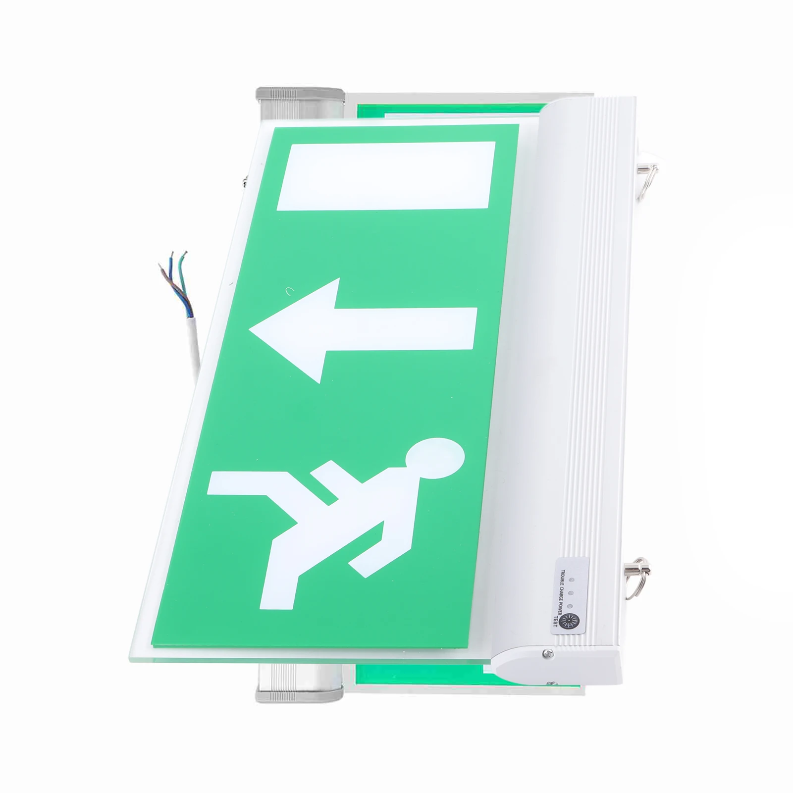 zk30 Acryl LED Nooduitgang Verlichting Bord Veiligheid Evacuatie Indicatielampje 110-220V