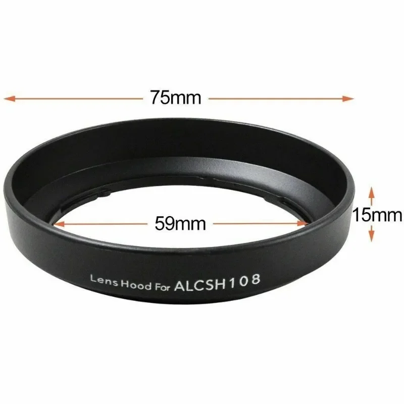 

New Bayonet Lens Hood For ALCSH108 For Sony DT 18-55mm f/3.5-5.6 SAM & DT 18-70mm f/3.5-5.6 Lens Replacement Parts