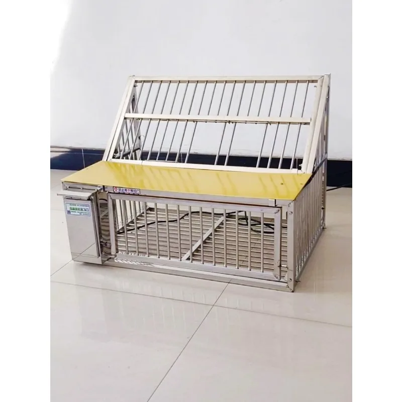 Stainless steel cage jumping door racing pigeon steel regular release pigeon supplies