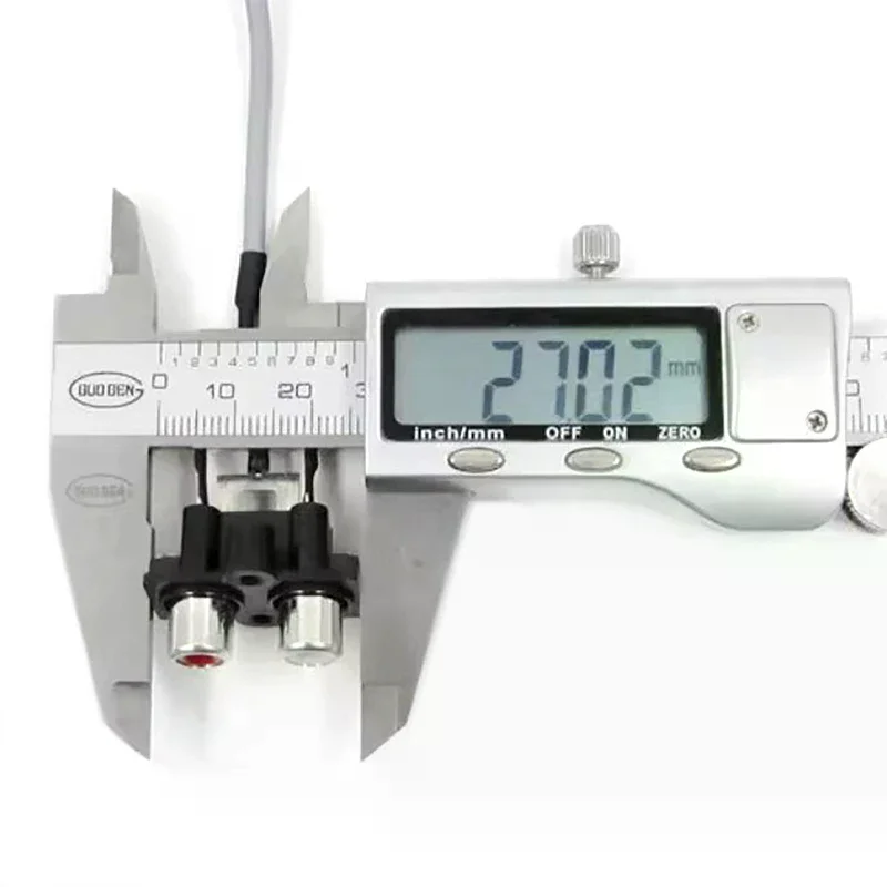 30CM Audio Signal Cable 2  TO XH2.54MM-3PIN Audio Input Socket Extended Sound Signal Interface For Amplifier Panel