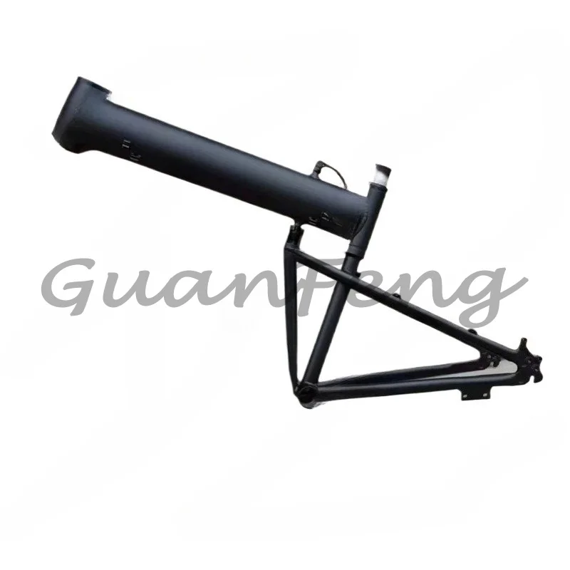26/27.5-inch Folding Mountain Bike Frame Made of Aluminum Alloy, Compatible with DIY Assembled Lithium Electric Bicycles