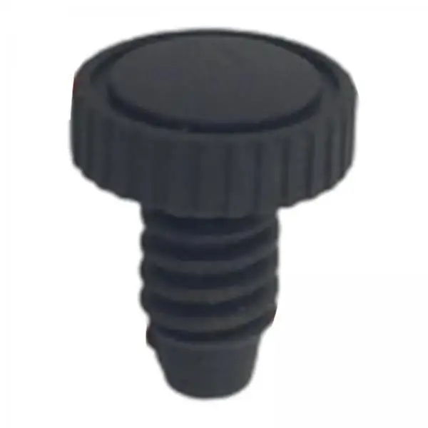 Pool Cue Butt Bumper Screw on Bottom Protector Soft Round Teeth Pad Billiard Accessories for Daily Practice