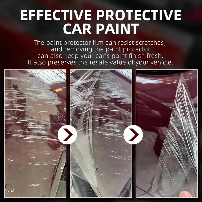 Transparent Clear Shiny Glossy 8.5mil TPU PPF Anti Scratch Protection Auto Body Sticker Self Healing Car Paint Protective Film