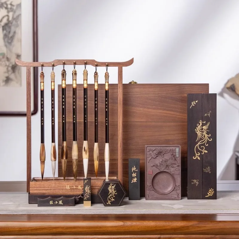 Ink Strip, Pen Holder, Brush, High-end, Advanced Set Supplies, Professional Grade Boutique Paperweight Special