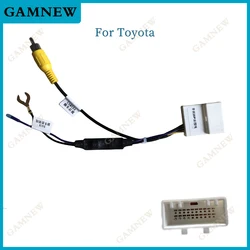 Auto 20-pin Reverse Camera Output Video Adapter Wiring Cable For Toyota Original Factory Car Camera Video Output