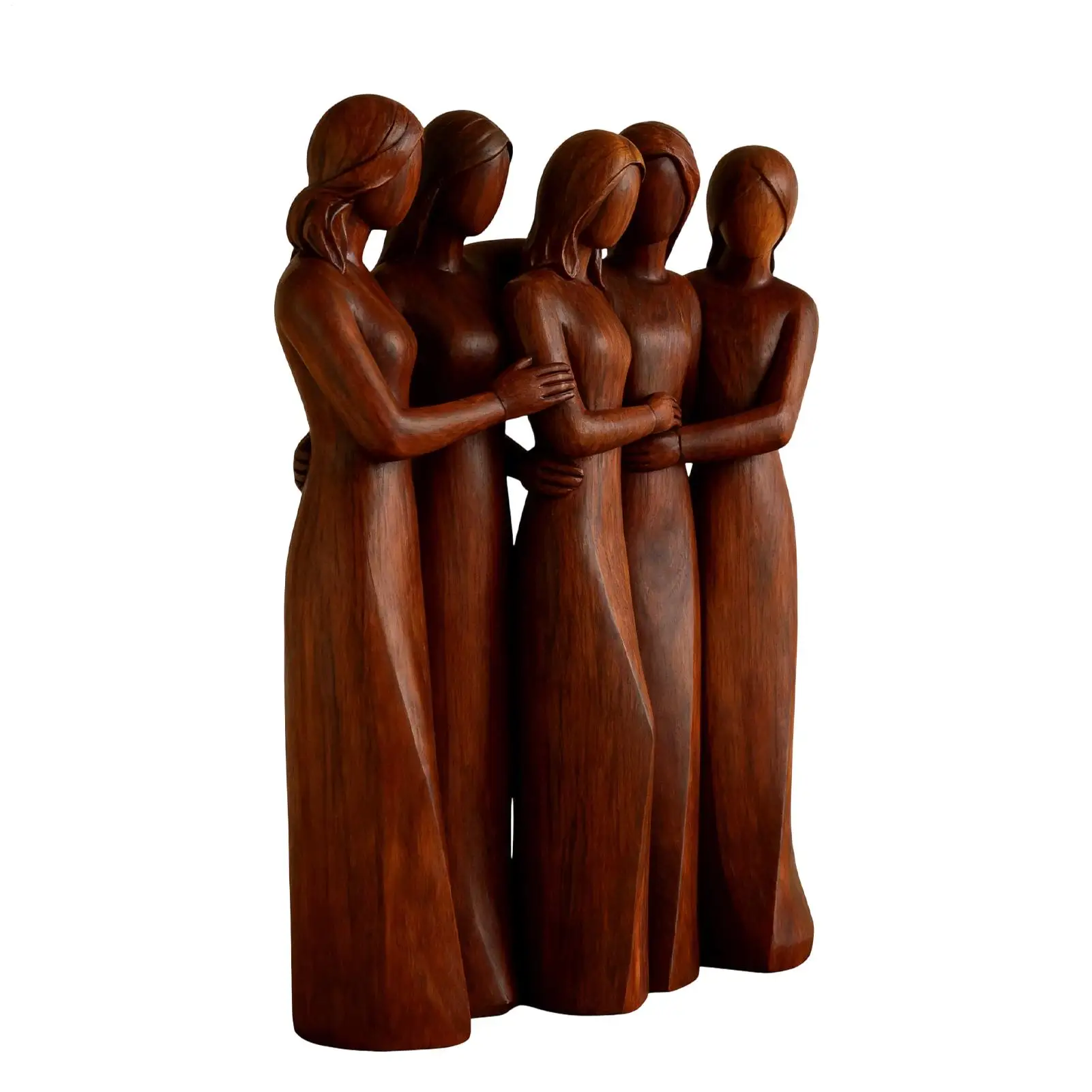 Sister Statue Resin Decorative Friend Sculpture Hand-Painted Sisters Friendship Statue For Nursery Bedside Display Shelves
