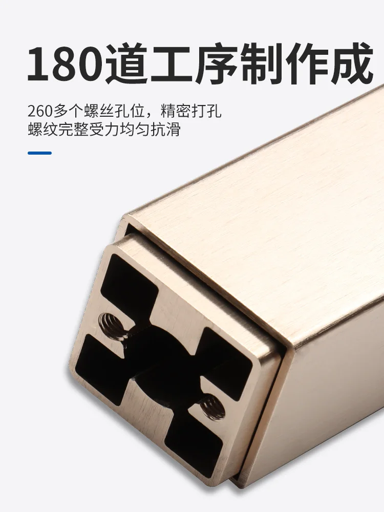 Imagem -03 - Deslize da Mesa Lateral da Cozinha da Gaveta Escondida Trilha de Várias Seções Impulso Plano com Pés Dobramento Invisível Retire o Trilho de Mesa