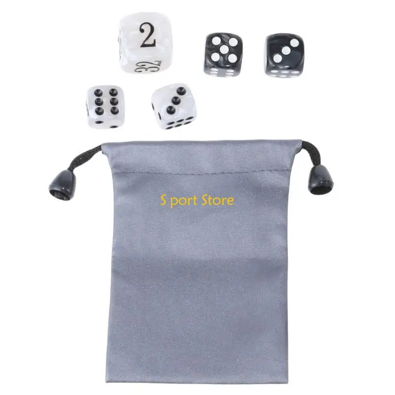 

U2JB Жемчужины Dices для энтузиастов навыки, акриловая сборка элегантные Dices Профессиональные навыки акриловые жемчужины набор