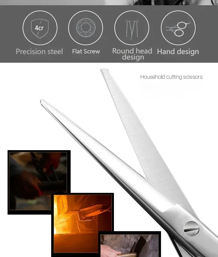 Professionelle Friseurscheren aus Edelstahl Haarschneidescheren für Salon Friseure Haarstylisten – Detail 2