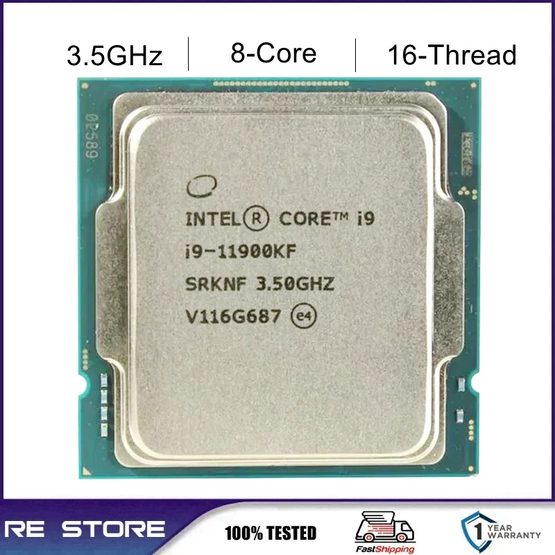 Intel Core i9 11900KF 3.5GHz Eight-Core 16-Thread LGA 1200 processor