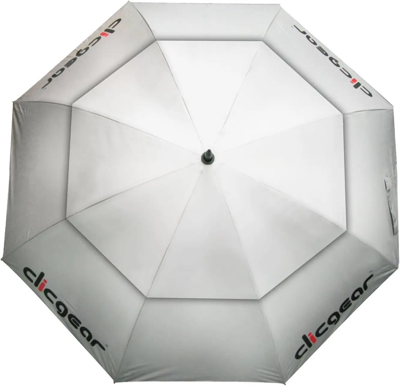 

68-Inch Double Canopy Windproof Umbrella for Golf Push Carts – Rain & Sun Protection