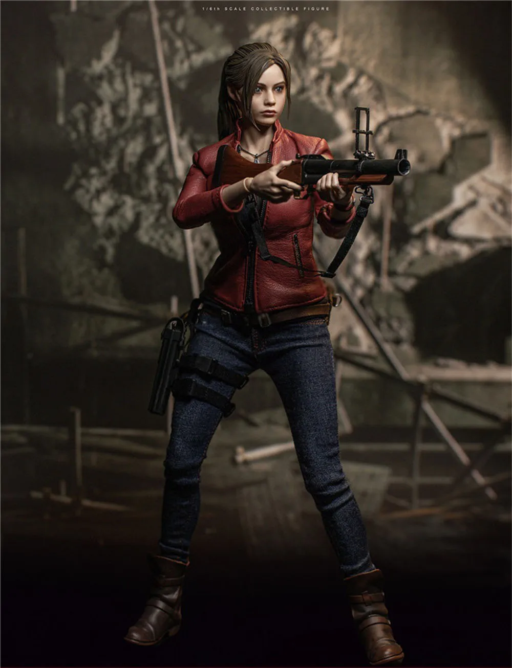 1/6 DAMTOYS DMS031 Residents of The Evil Female Warrior Claire Redfield Full Set Movealbe Action Figure Game Player Gift For Fan