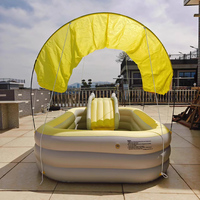 Summer Outdoor Inflatable Swimming Pool Household Fully Covered Sunshade Swimming Pool Family Interactive Inflatable Toys Model