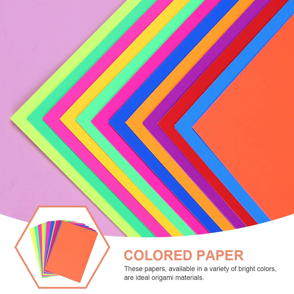 กระดาษโอริกามิสีสันสดใสสำหรับเด็ก 32 แผ่น DIY พับกระดาษสำหรับงานฝีมือ กระตุ้นการพัฒนาสมอง