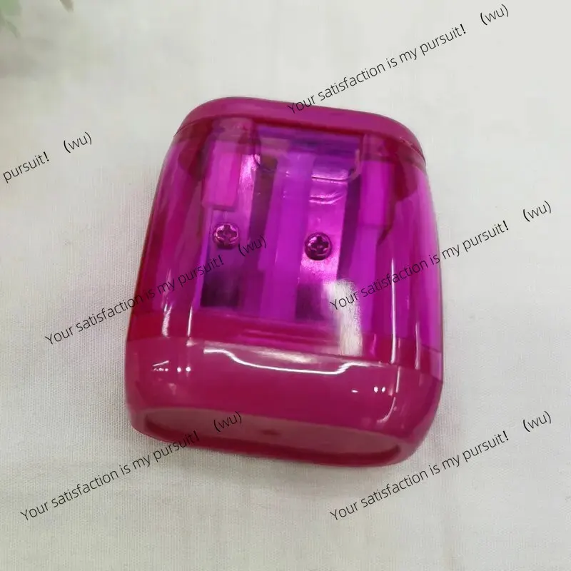 1-Piece student plastic colored pencil sharpener, manual sharpener