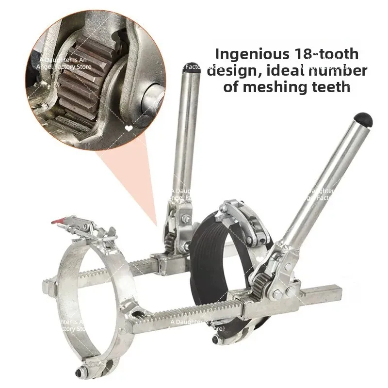 PP Pipe Installer Silent Tensioner Straight Flexible Socket Pp Silent Drain Pipe Butt Fastener