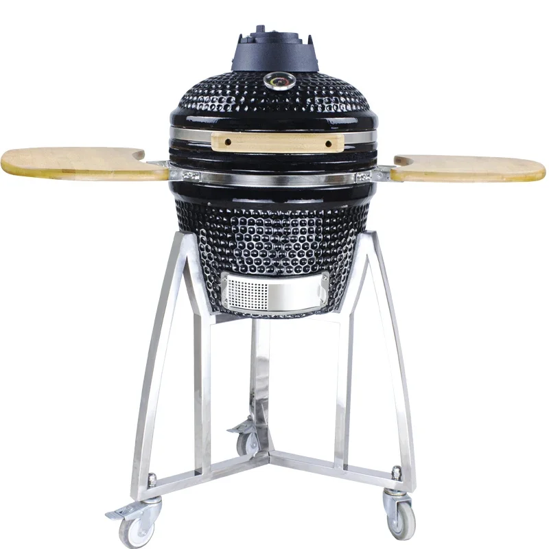 New Style Kamado Grill For Sale Rotisserie Ceramic Barbecue Charcoal Kamado BBQ Grill