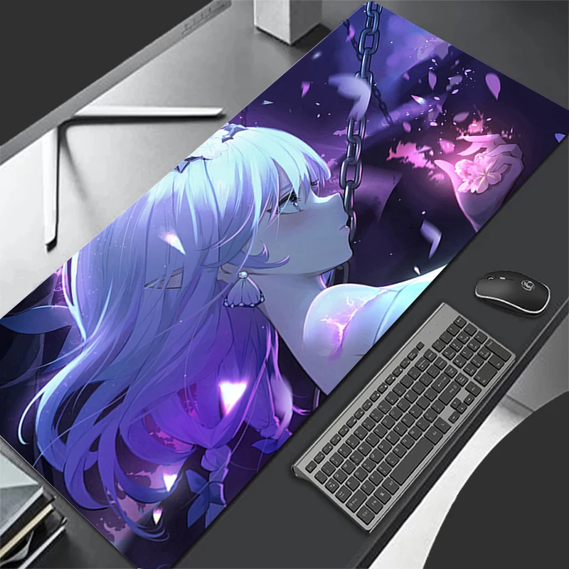 Mousepad Computer Gaming Accessories Keyboard Pad Office Rubber Mouse Pad Decoracion Desk Honkai Star Rail Castorice Mouse Mat