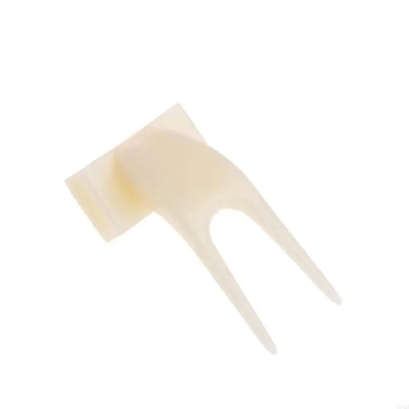 97QD 2-Pack Bird Holder Safe Resin Plastik Buah Garpu Perlakukan Tusuk Tanah Sayuran