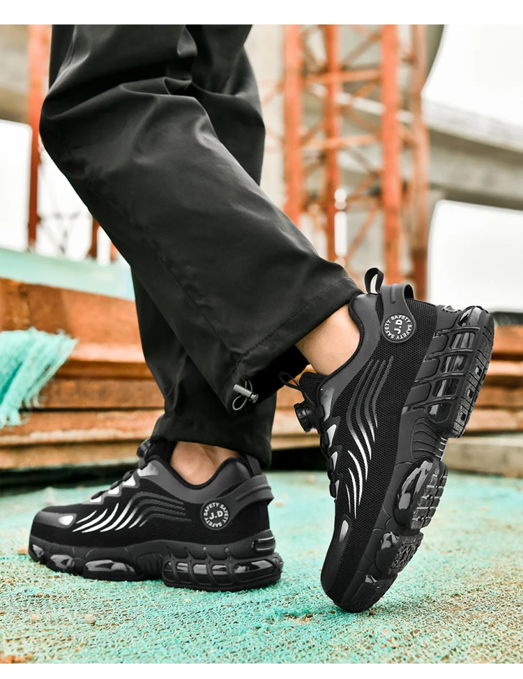 2025 Autumn New Men's Low-Top Sports Casual Fashion Outdoor Waterproof Work Shoes, Rubber Sole and Upper.