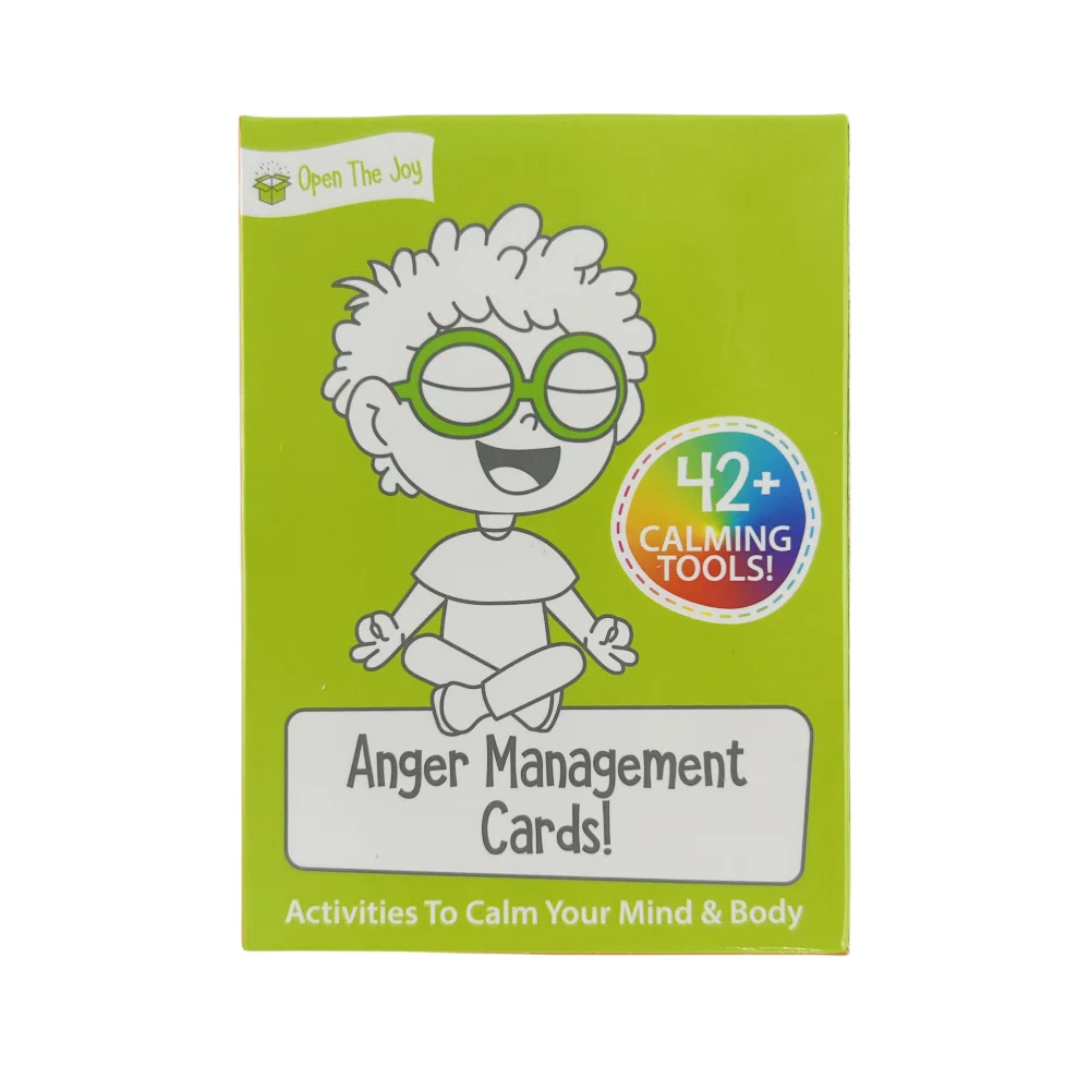 Anger Management Cards Board Game Deck Control Emotions And A Fun Family Gathering Travel Game