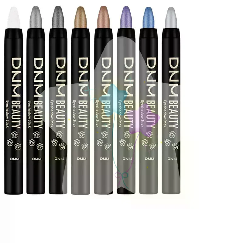 High Pigmented Pearlescent Eyeshadow Stick 1Pcs 16 Colors Waterproof Cream Eyeshadow Pencil for Travel Use