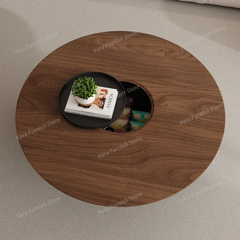 

European Elegant Coffee Table Aesthetic Modern Minimalist Design Round Coffee Tables Living Room Home Furniture Mesas FYCT