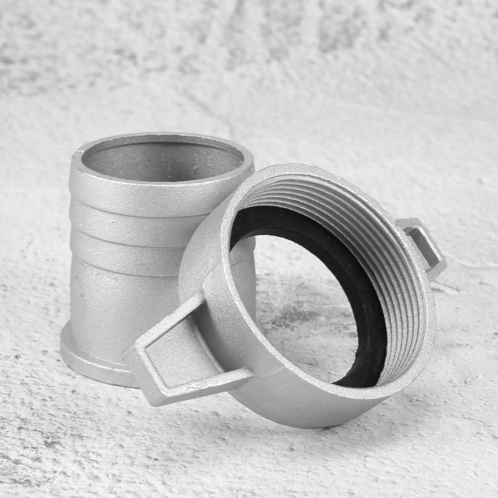 AW-Water Pumps Fittings 2 Inch Aluminum Pipe Connecting Wrench With Rubber Gasket Pump Connector Pipe Fitting
