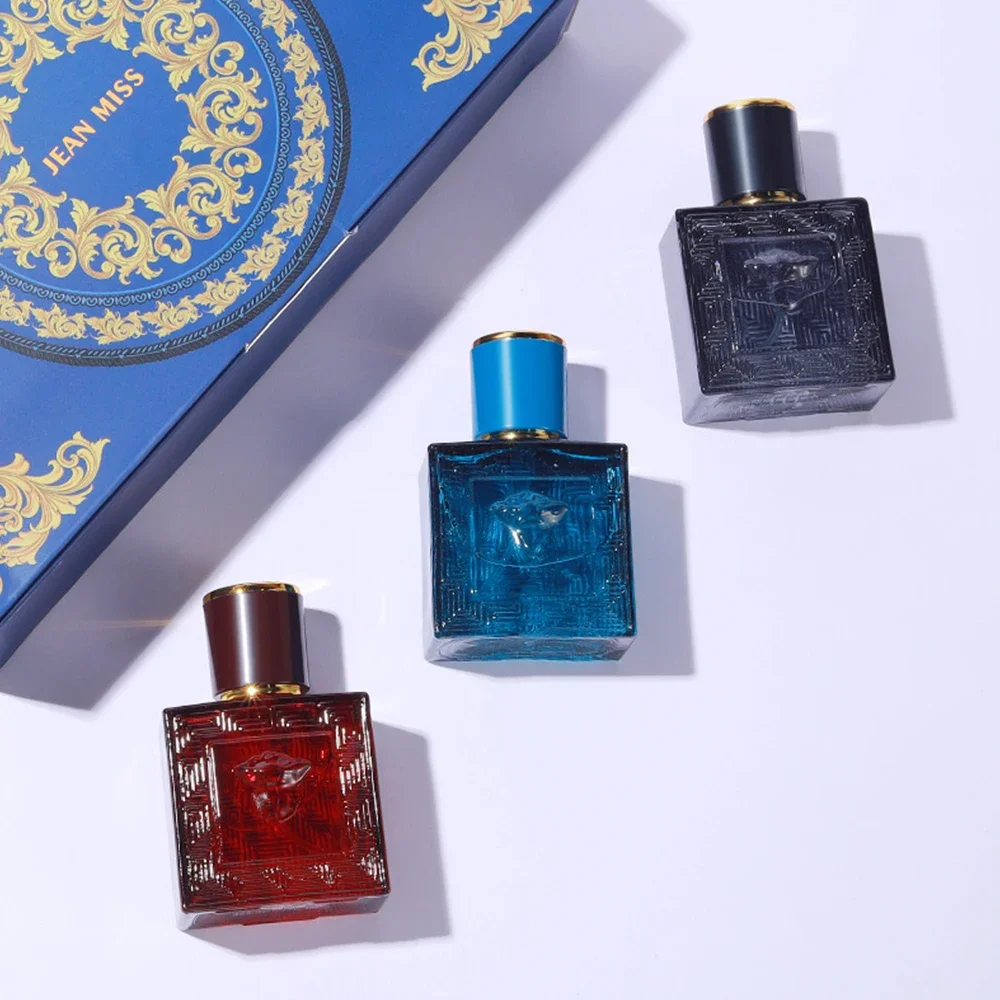 メンズコロンギフトセット 30ML×3本 - オリジナルオムフレグランス |   デート/夜の外出に最適な香り