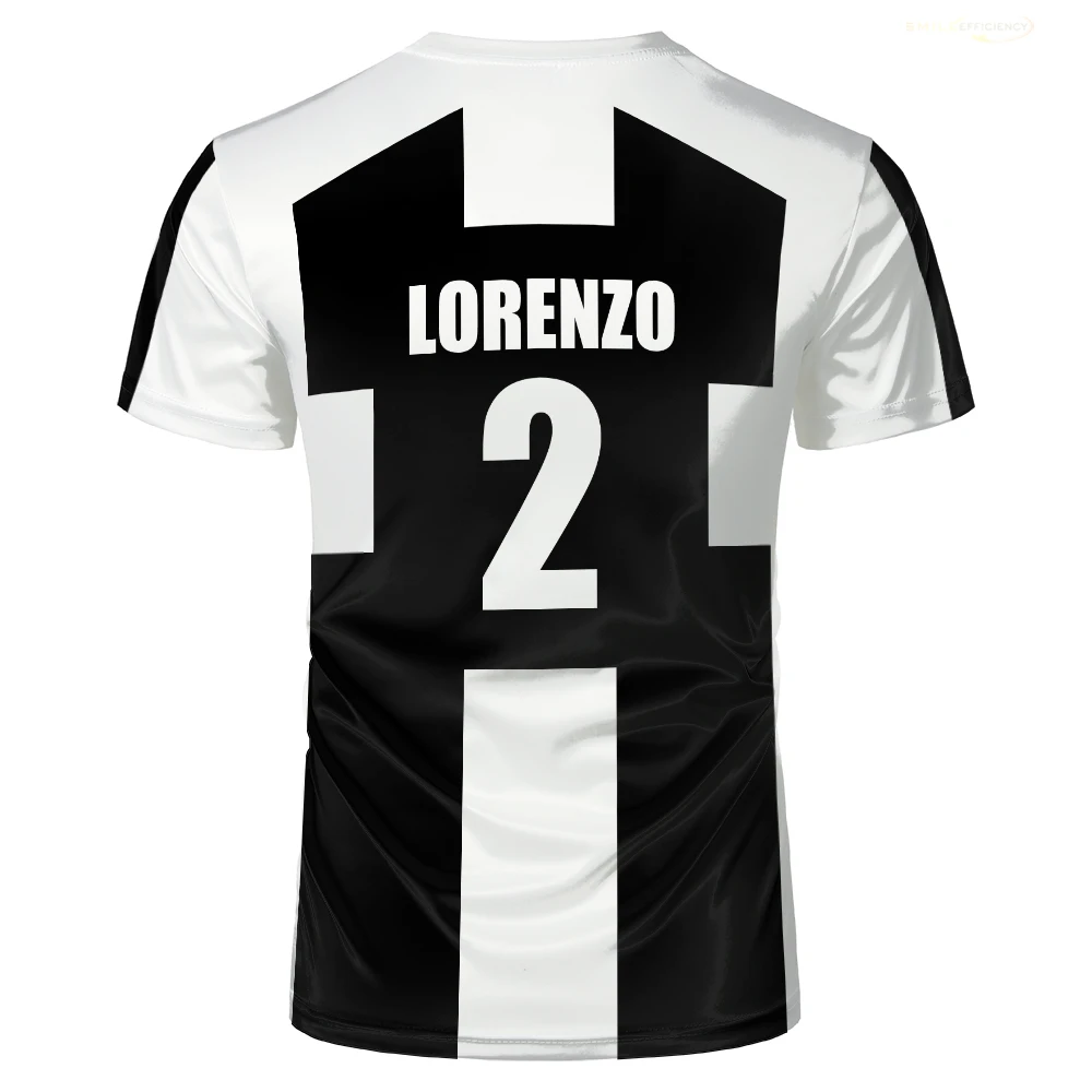 2024 Summer New Five Person Pattern VL Replika Anime Uber Blue Lock 3D Cosplay T-shirts  Football Jersey Futsal Pattern T Shirt image 4