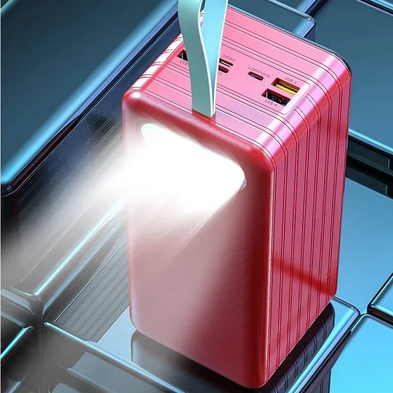 100%New Original High Capacity and Ultra Durable Power Bank 80000mAh Portable Power Bank Mobile External Battery Fast Charging