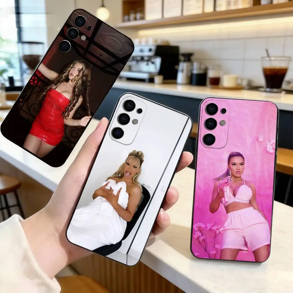 Чехол для телефона Shirin David Gib ihm для Samsung S25, S24, S21, S22, S23, S30, Ultra, S20, Plus, FE, мягкий силиконовый черный чехол