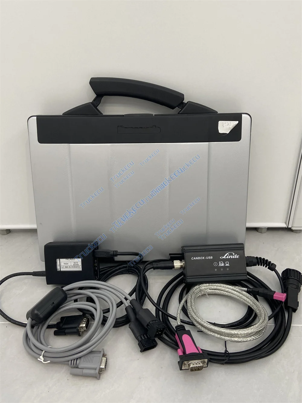 Forklift Service Repair Diagnostic Tool, Hardware Set JUDIT4 Incado Box, Linde Canbox Doctor Scanner Equipped With CF53 Laptop