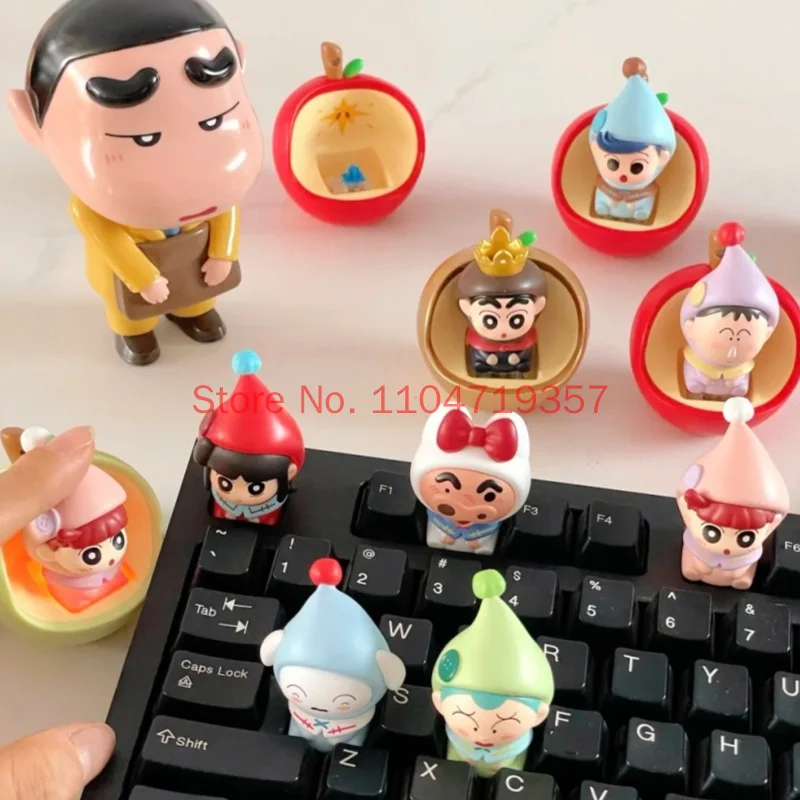 Оригинальные аутентичные игрушки Maiwa Crayon Shin-Chan: Широкама, Виндман, Гном, Сказочная клавиатура 
