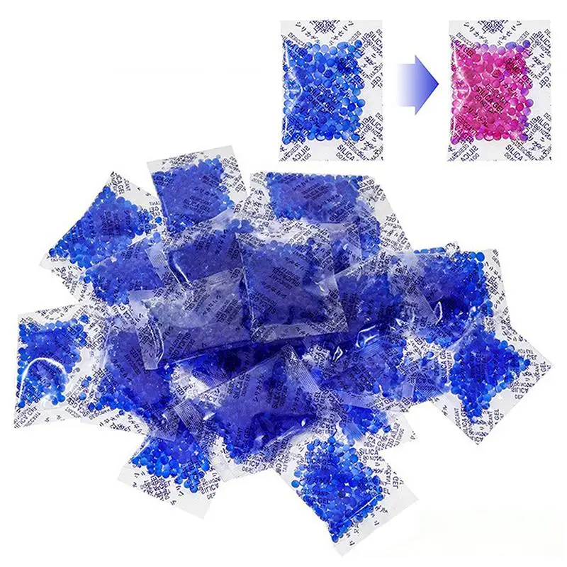 Hot 5-30pcs Reusable Silica Gel Desiccant Damp Moisture Absorber, For Home Absorber Bag Electronic Product Drying Camera Storage