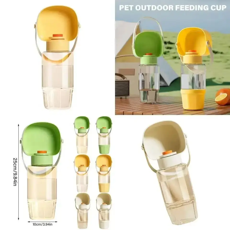 Portable Pet Travel Bowl Collapsible Dog Cat Water Food Feeder Outdoor Waterproof Cup for Hiking Camping Travel Feeding Supplies