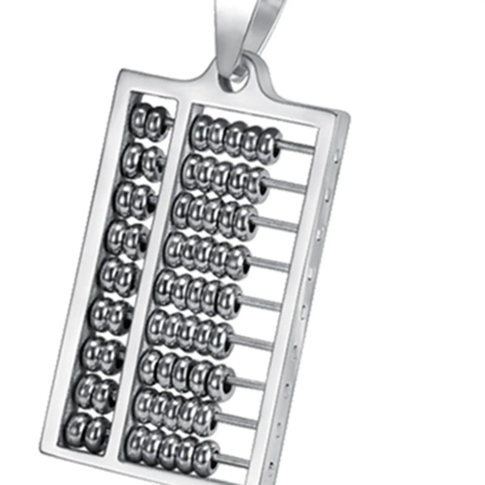 Abacus Necklace with Moving Bead Counting Frame for Wedding Christmas