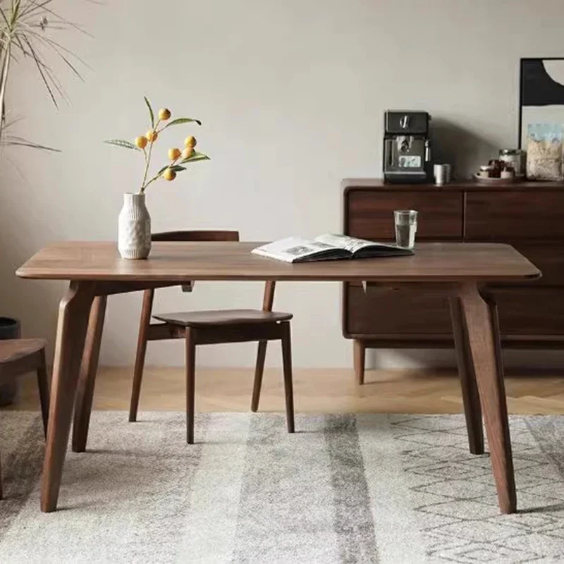 Restaurant Wood Dining Table Hallway Luxury Study Chairs Kitchen High Dining Table Office Lounge Muebles Commercial Furniture