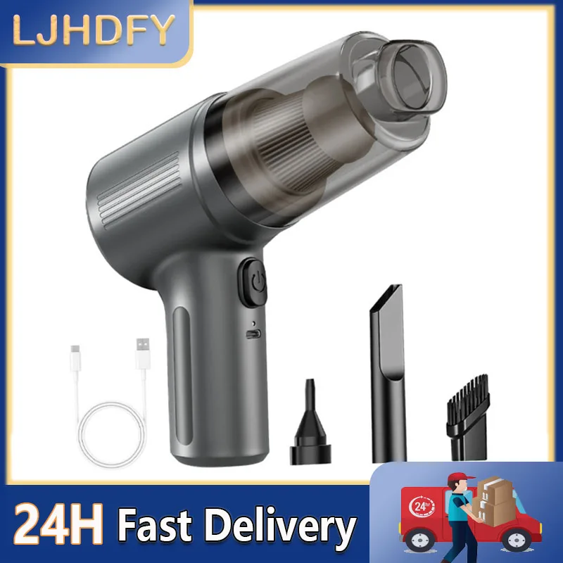 Versatile Handheld Vehicle Vacuum Cleaner Compact Size Tool Portable Car Vacuum Cleaner Powerful for Any Car Space