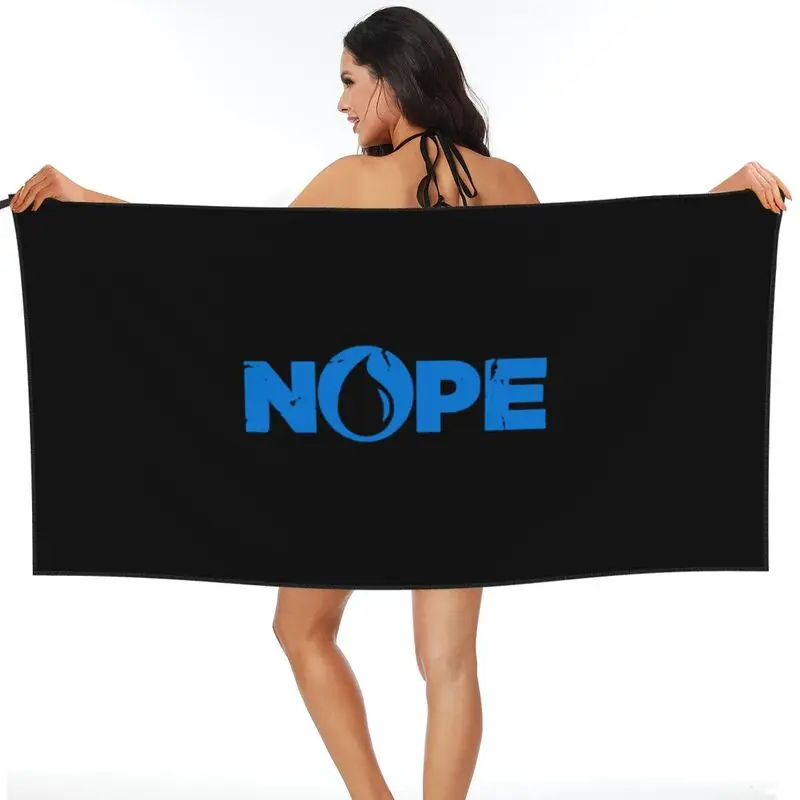 Nope Blue Magic Control Final Fantasy Mtg Rpg Gamer Quick dry Towel Surf Comfortable Beach Blanket