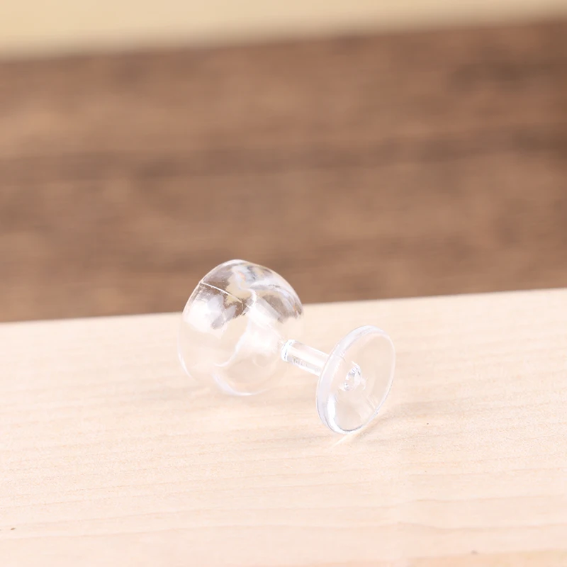 

10Pcs 1/12 Dollhouse Miniature Wine Glass Red Wine Cup Kitchen Decor toy