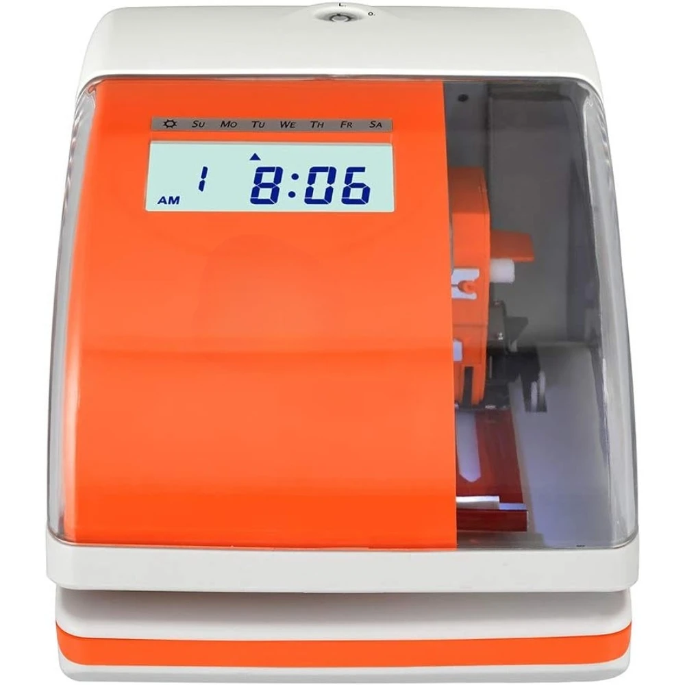 Wysokiej jakości cyfrowy zegar czasowy i datownik, idealny dla małych firm, szybkie ustawienie i instalacja, bezpieczny i niezawodny - NOWOŚĆ