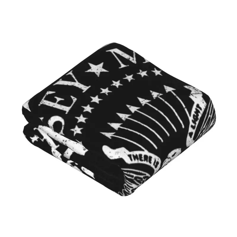 Custom Alternative Rock Band Smiths Blanket Soft Fleece Spring Warm Flannel Throw Blankets for Sofa Car Bedding Bedspread