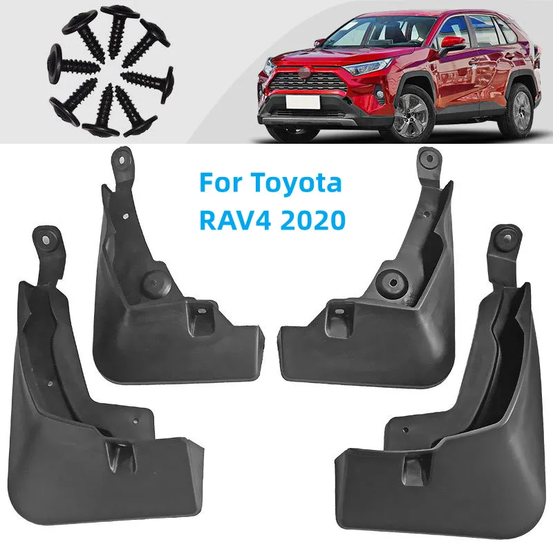 

MudFlaps For Toyota RAV4 2020 Mud Flap Splash Guard Mudguards Front Rear Fender Auto Styline Car Accessories