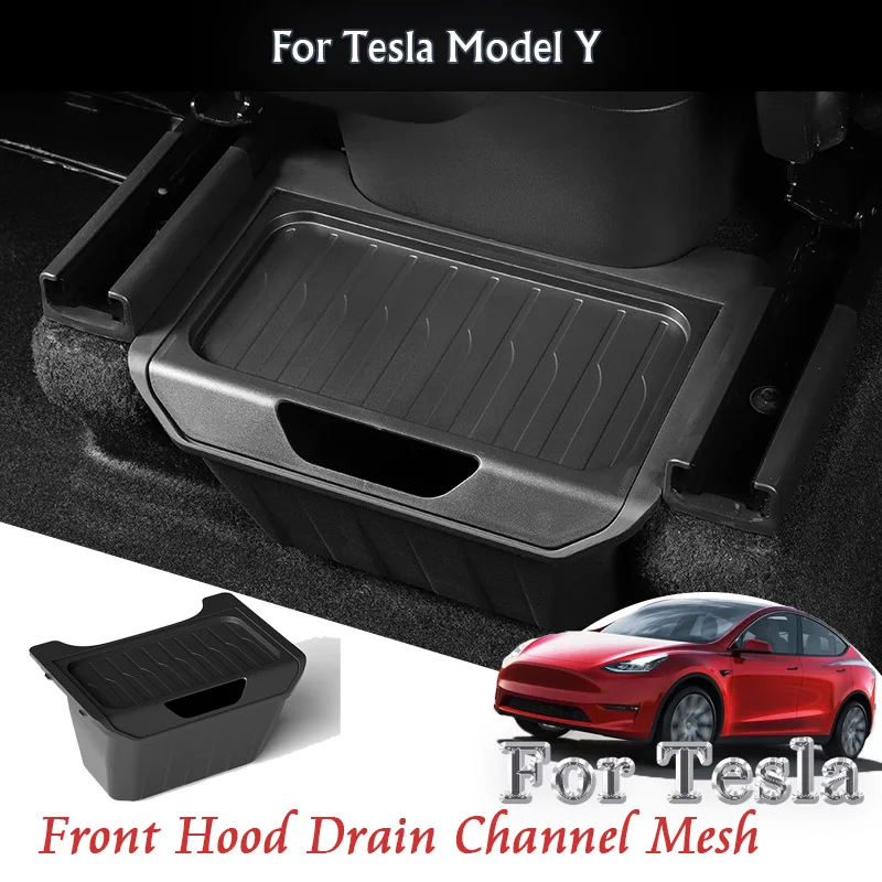 

Для Tesla Model Y 2020 2021 2024, автомобильный подлокотник, задний ящик для хранения из ТПЭ, органайзер, комплект аксессуаров, модификация автомобильного интерьера