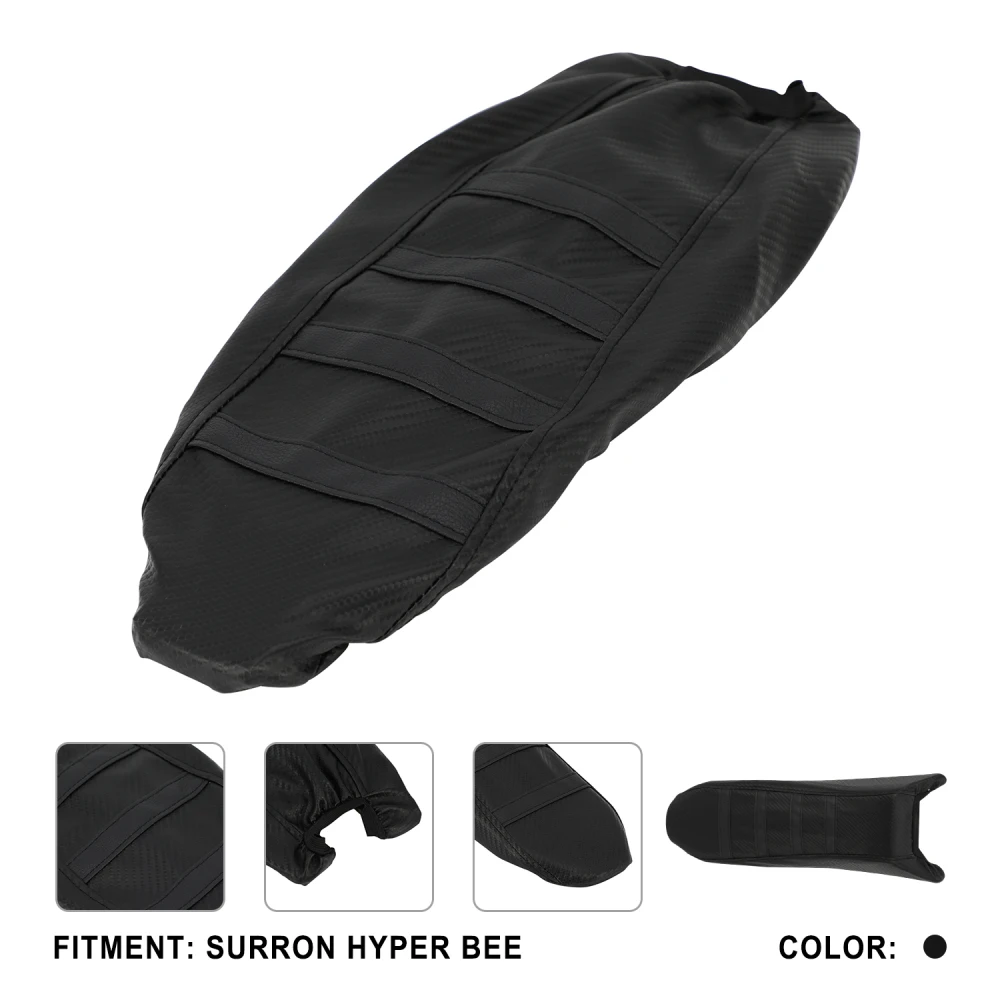 Motorcycle pvc cushion cover seat cover universal Purple red blue black motorcycles accessories For surron hyper bee