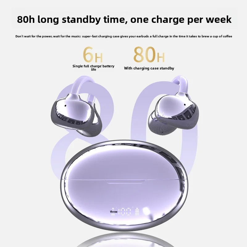 

Q108 Новые высококачественные беспроводные Bluetooth-наушники с цифровым дисплеем, многоязычным перекладом и длительным сроком службы батареи