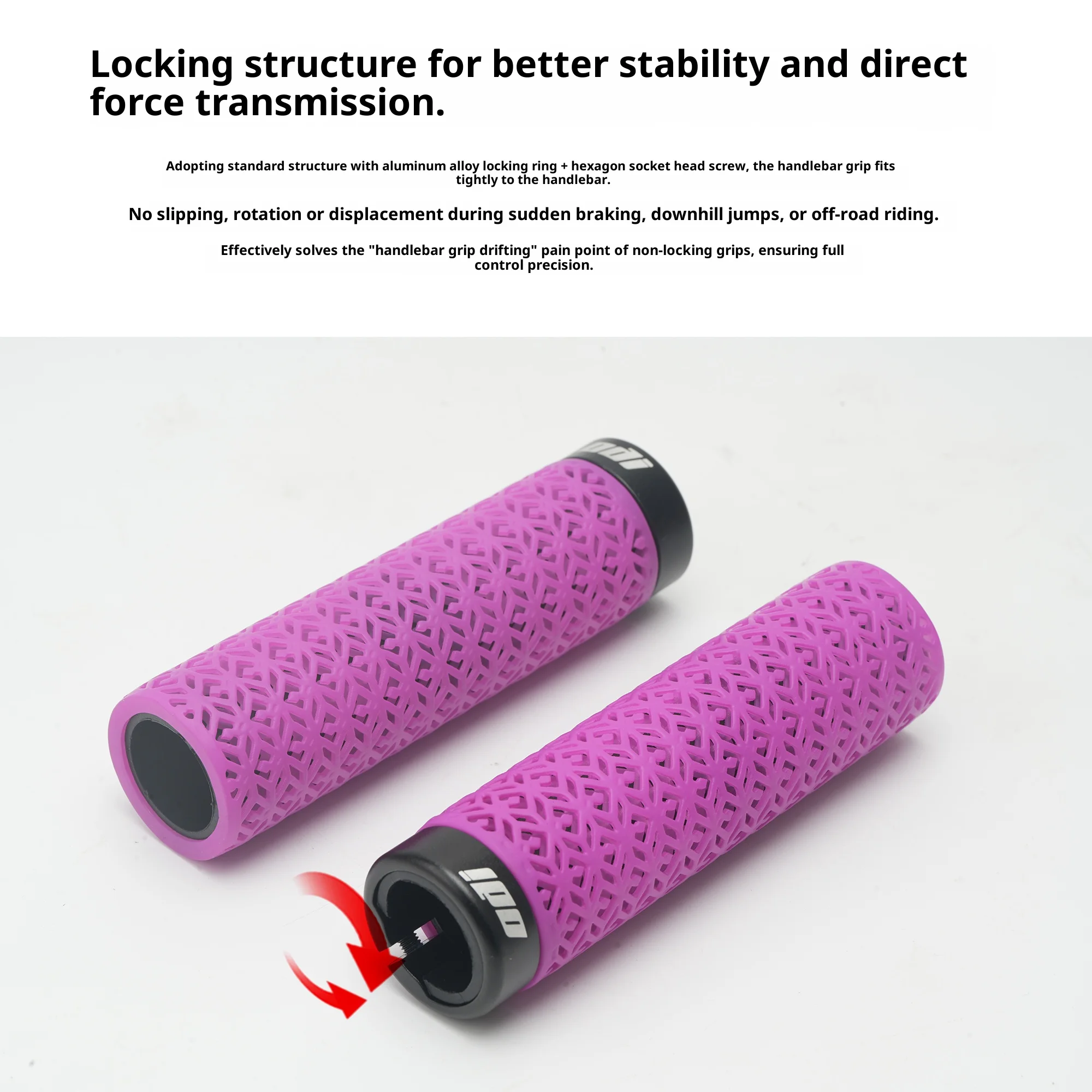 Poignées de guidon de vélo imp - Mtb Grip Lock On avis et prix