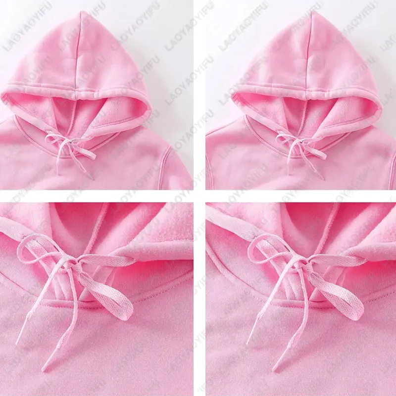 2026 New Design Edgy Aesthetic Easter Bunny Pattern Autumn/Winter Hooded Sweatshirt for Men And Women Outdoor Sports Fashion Top - view 5