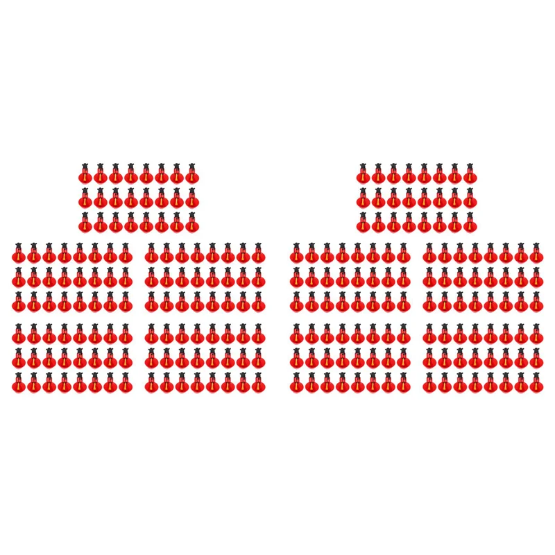 

A47U 240Pcs Feed Automatic Bird Coop Poultry Chicken Fowl Drinker Water Drinking Cups Livestock Drinking Cup Poultry Tools